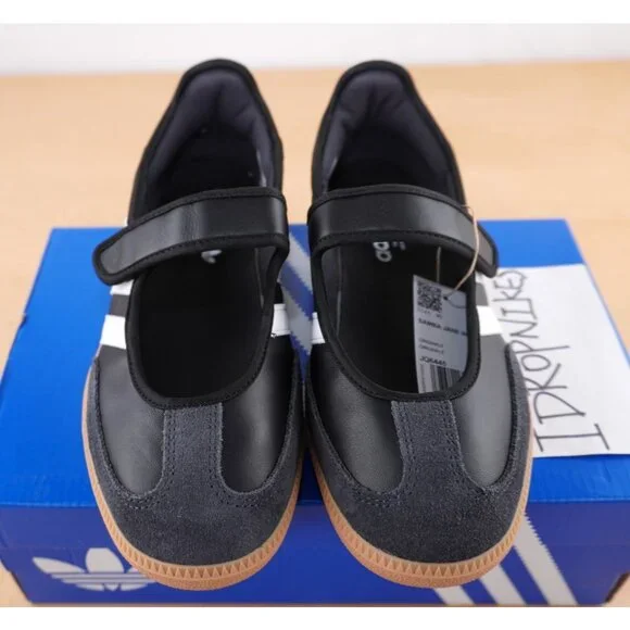 Adidas Samba Jane Black/White Gum Women's Shoes - Picture 5 of 9